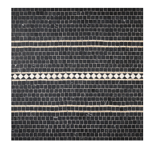 Parramore Ledger In Nero Marquina, Bursa Beige & Ivory Cream