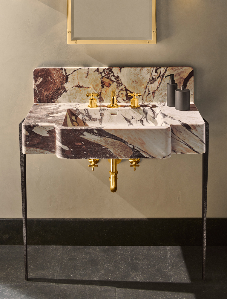 Carved Marble Sinks _with_ Legs