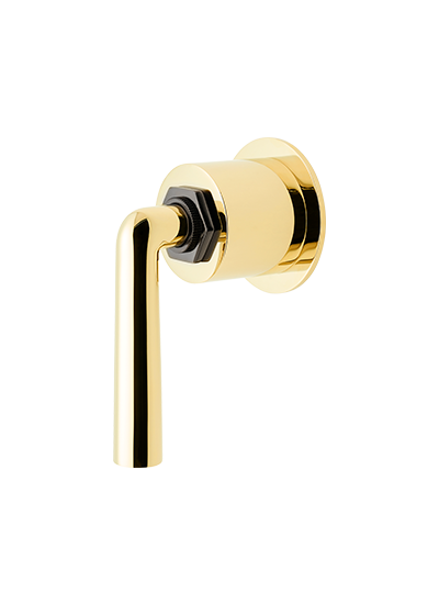 Henry Volume Control with Brass & Dark Nickel Lever Handle