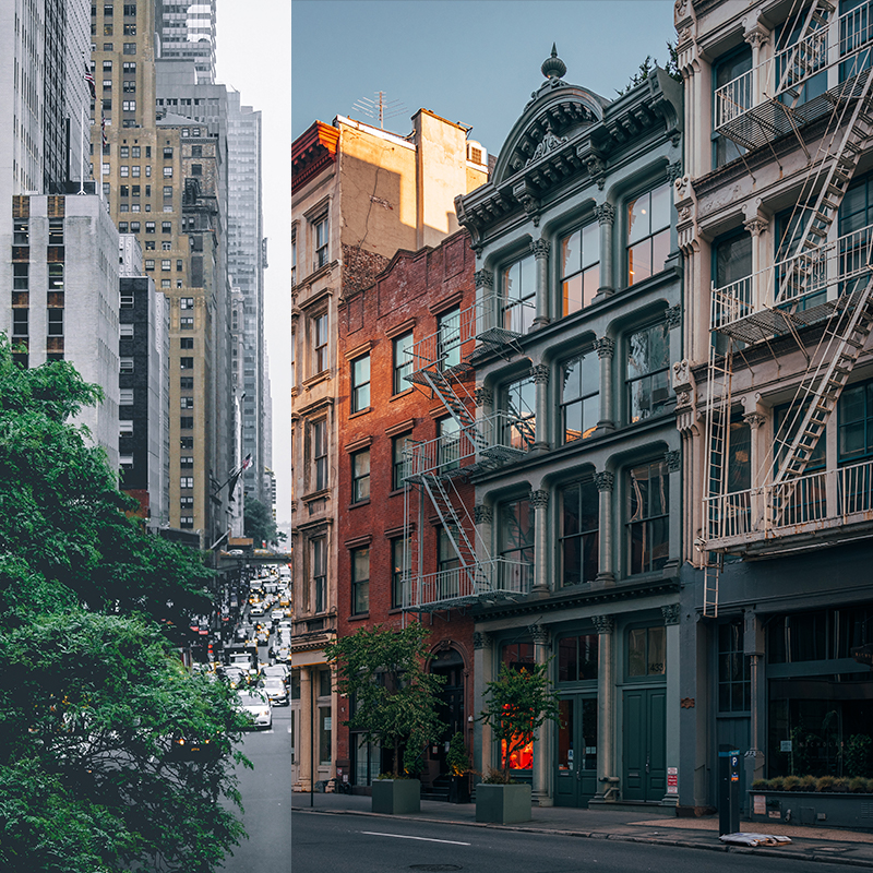 Soho to Berlin Cast Iron Loft Powerful heft and rich color create ideal balance for sky-high ceilings, large windows, and open floor plans.