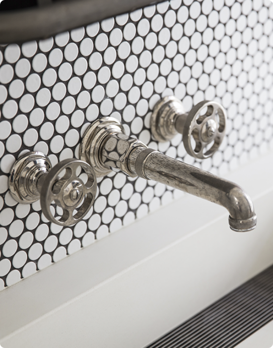 R.W. Atlas Lavatory Faucet in Nickel