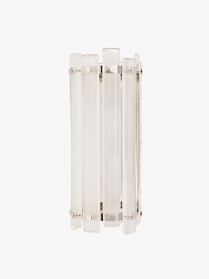 Dante Small Wall Mounted Single Sconce with Murano Glass Diffuser