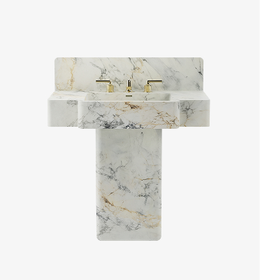 carved marble sinks with pedestal