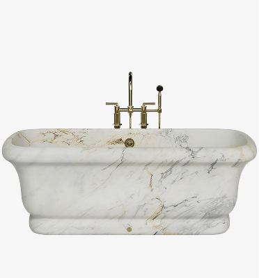 carved marble bathtubs