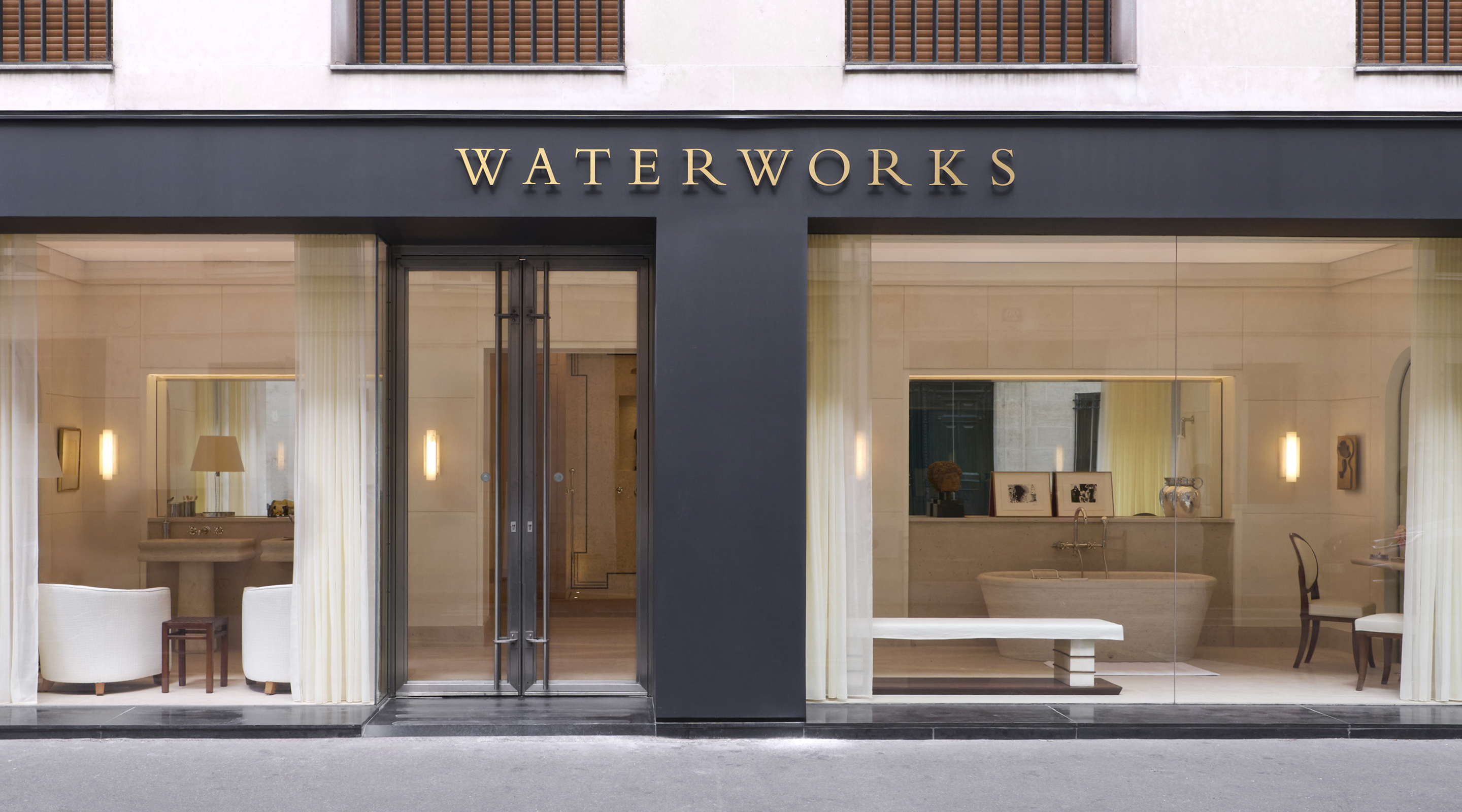 Waterworks Paris Showroom interior