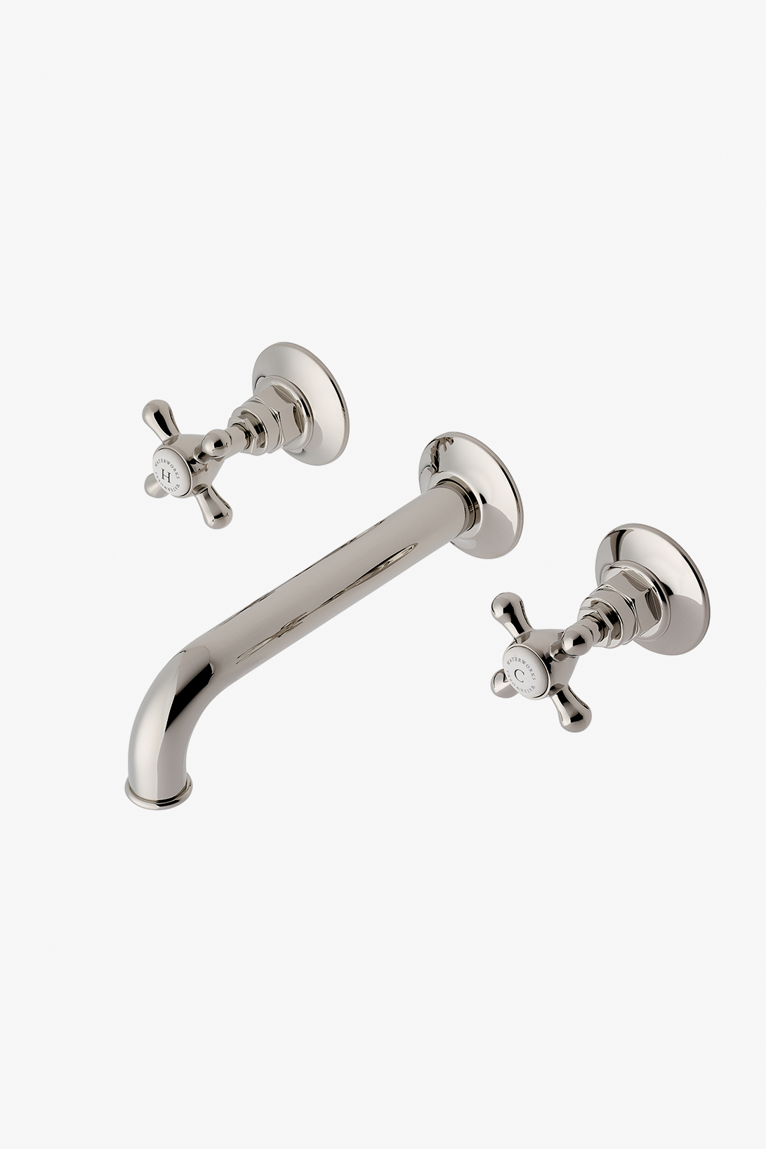Highgate Gooseneck Lavatory Faucet with Cross Handles Waterworks