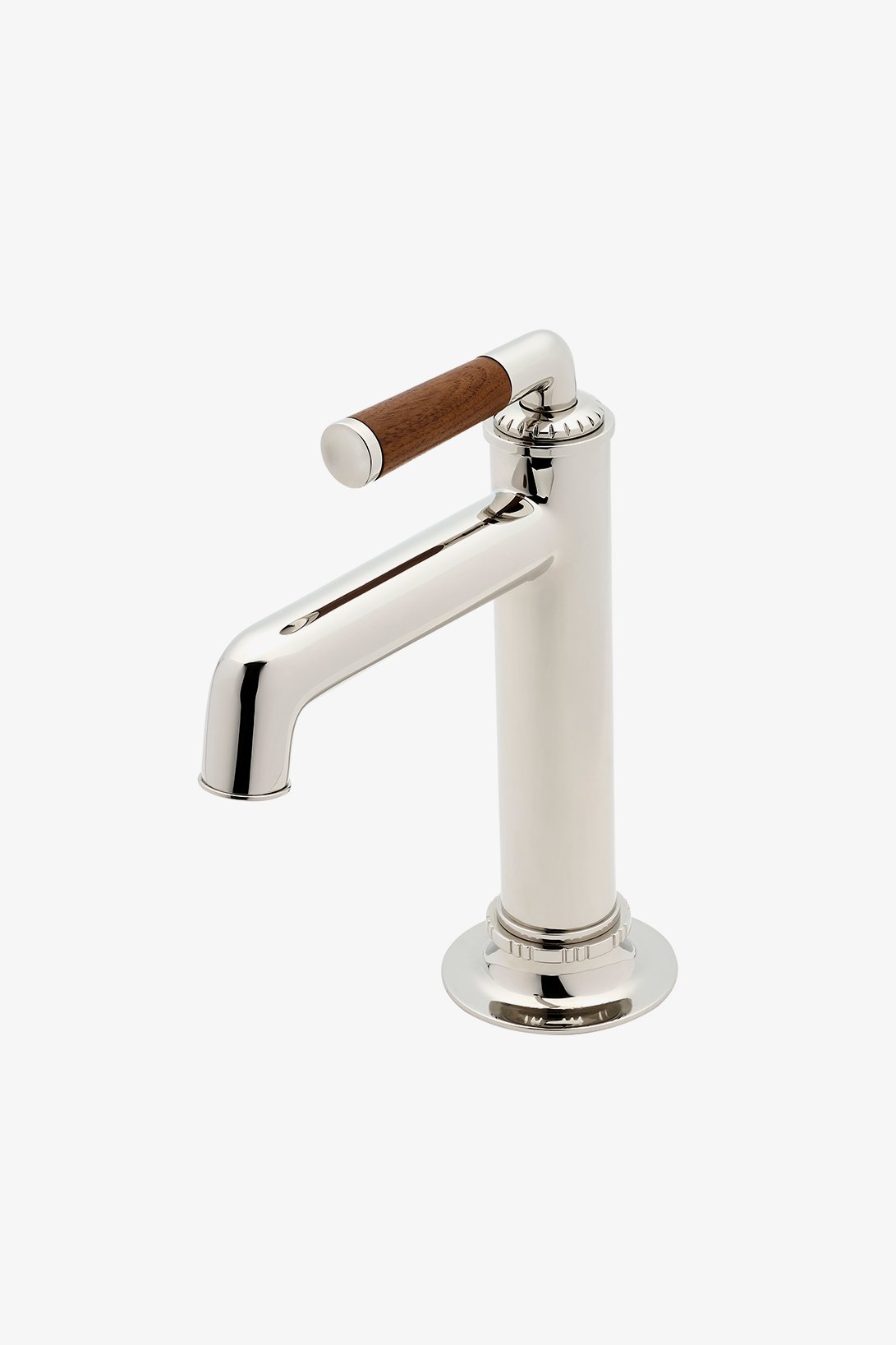 Henry Chronos One Hole Lavatory Faucet with Leather Lever Handle