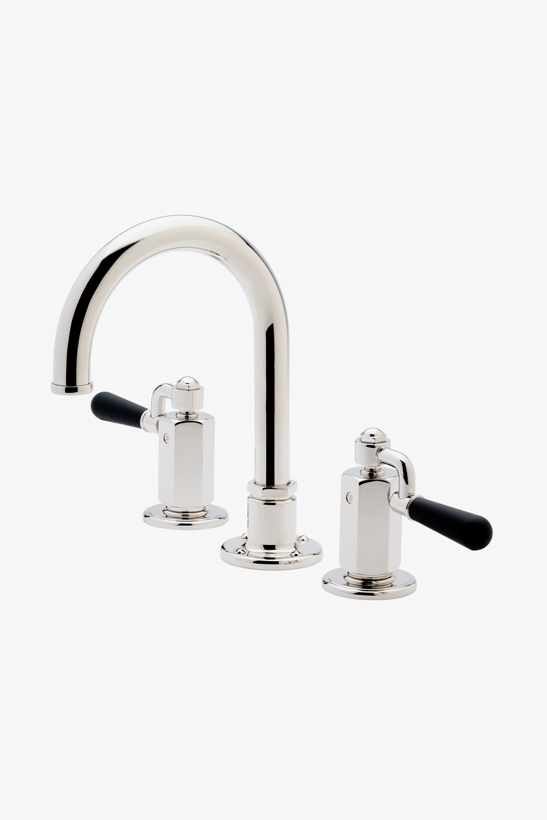 Regulator Wall Mounted Lavatory Faucet with Lever Handles Waterworks