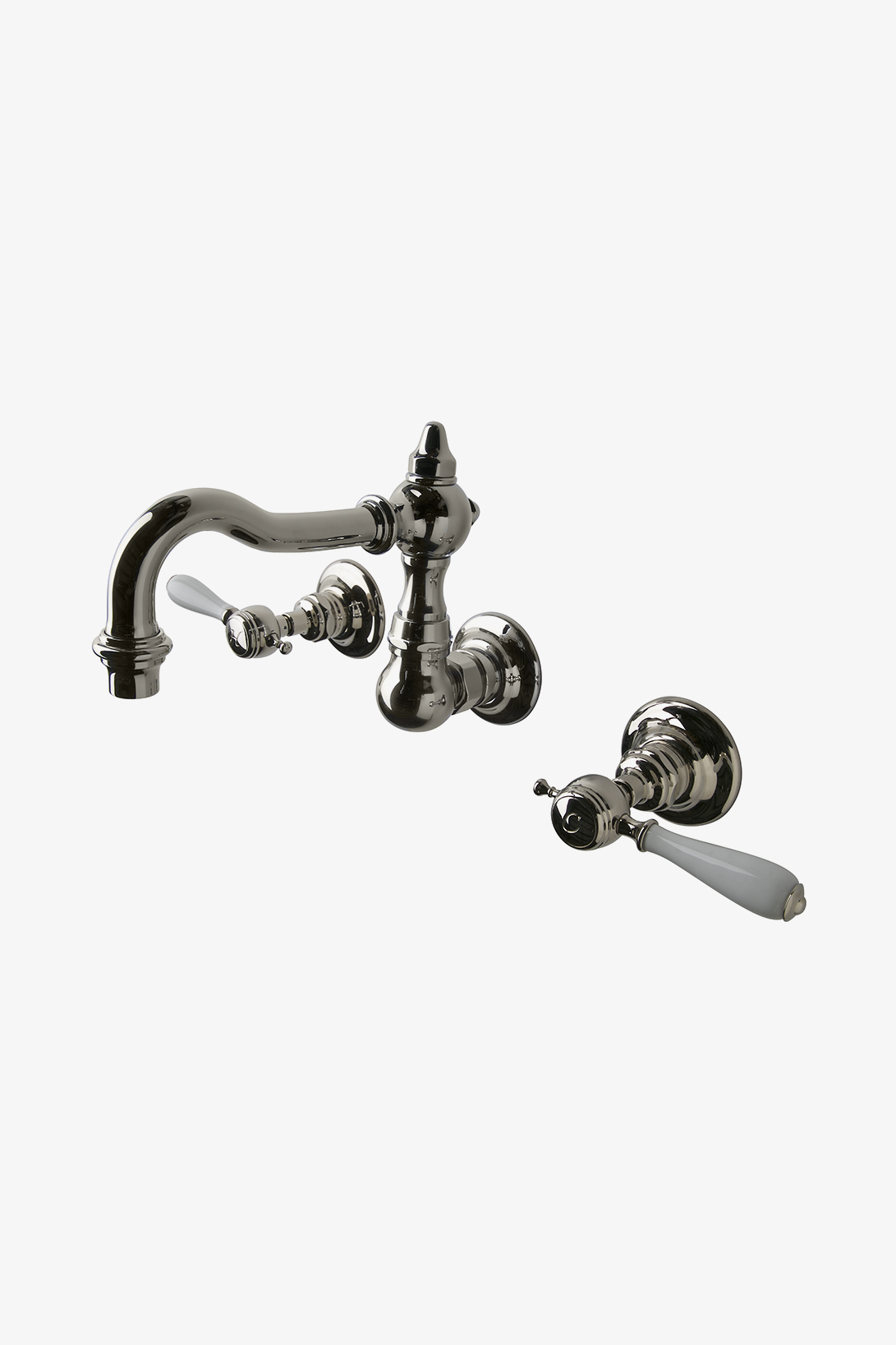 Discover Julia High Profile Three Hole Wall Mounted Lavatory Faucet