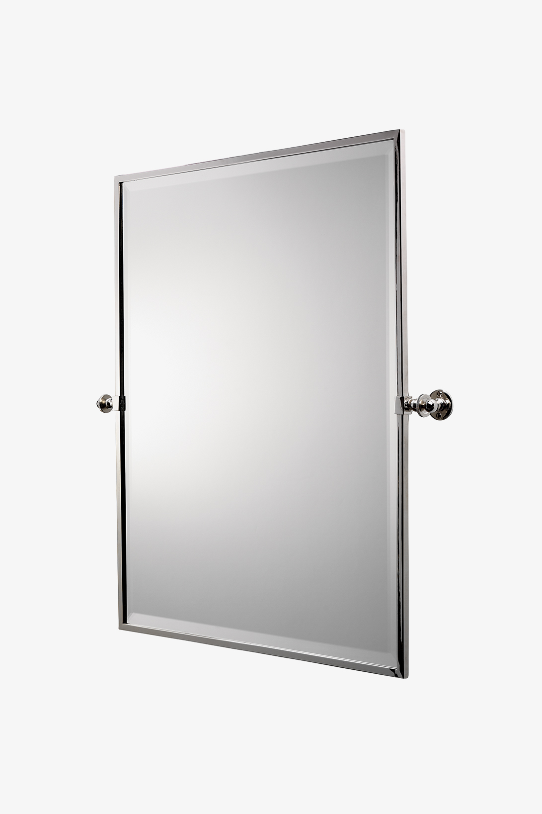 Crystal Metal Wall Mounted Tilting Mirror