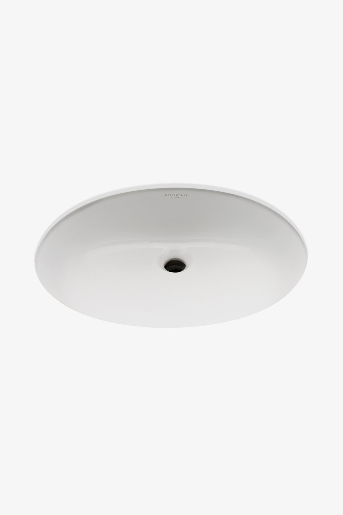 Discover Clara Undermount Oval Vitreous China Lavatory Sink Double