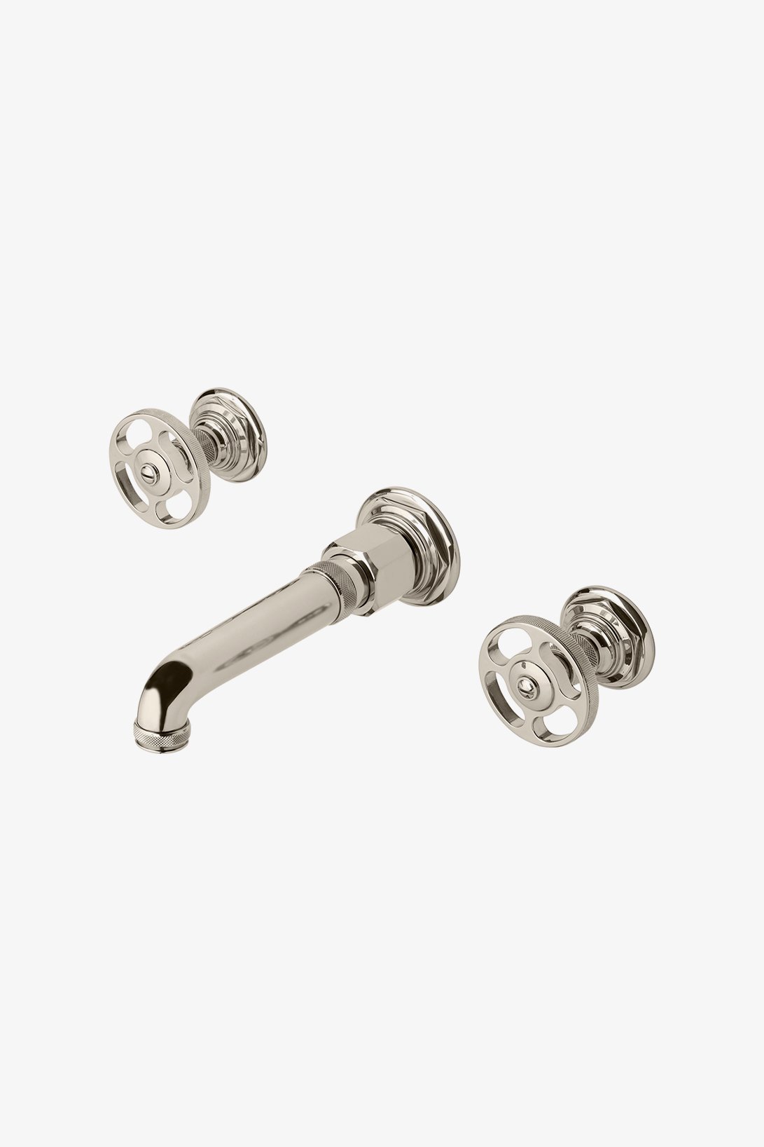 Discover R.W. Atlas Bridge Two Hole Deck Mounted Lavatory Faucet