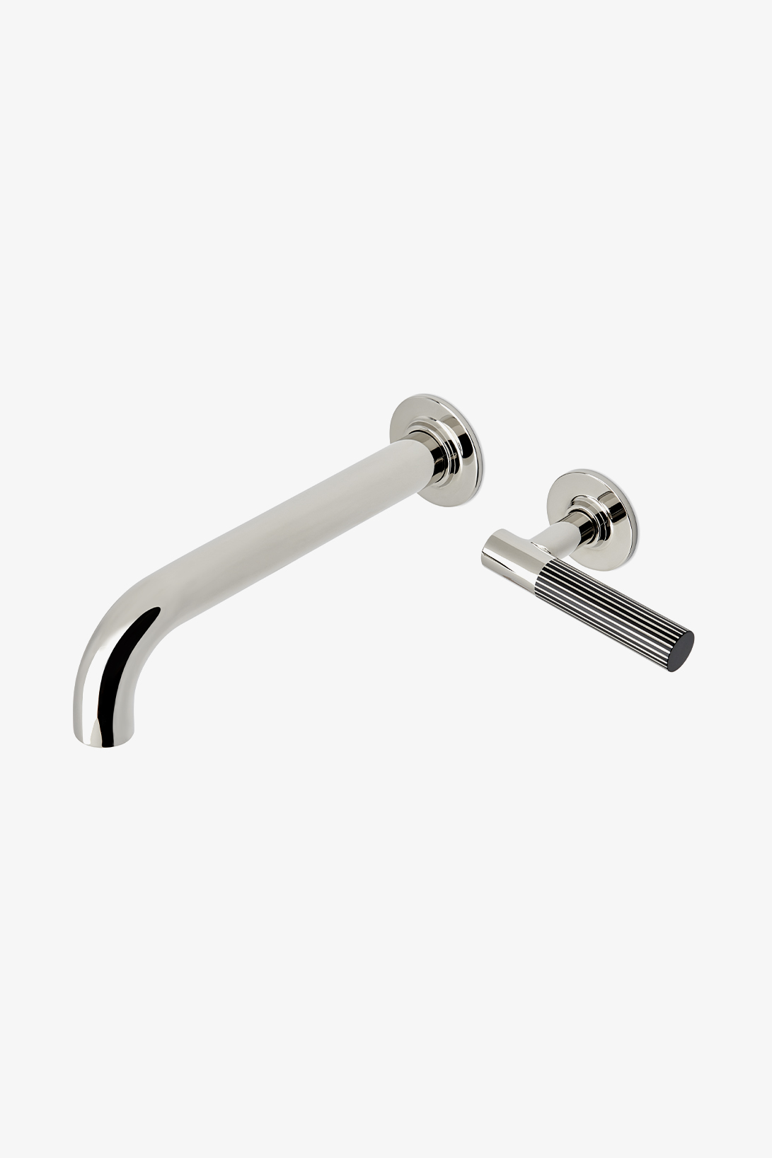 Bond Union Series Wall Mounted Lavatory Faucet with Guilloche Link Knob