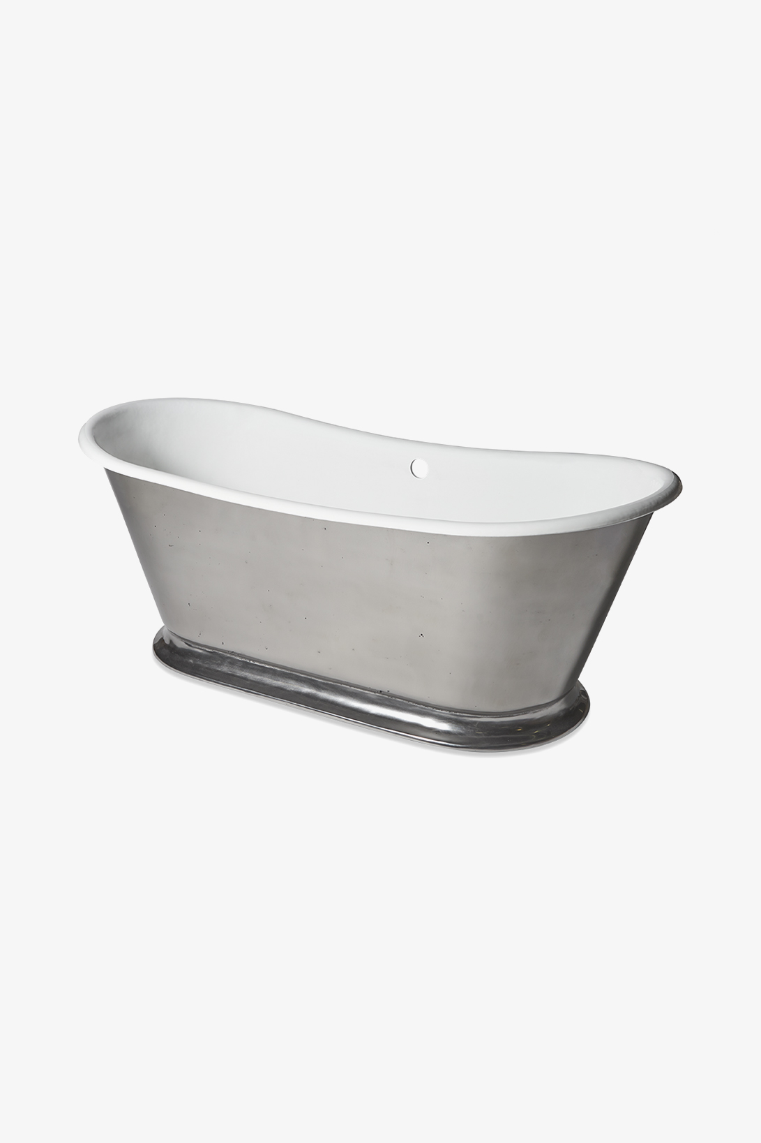 Discover Cambridge 71" x 32" x 21" Rectangular Cast Iron Bathtub with