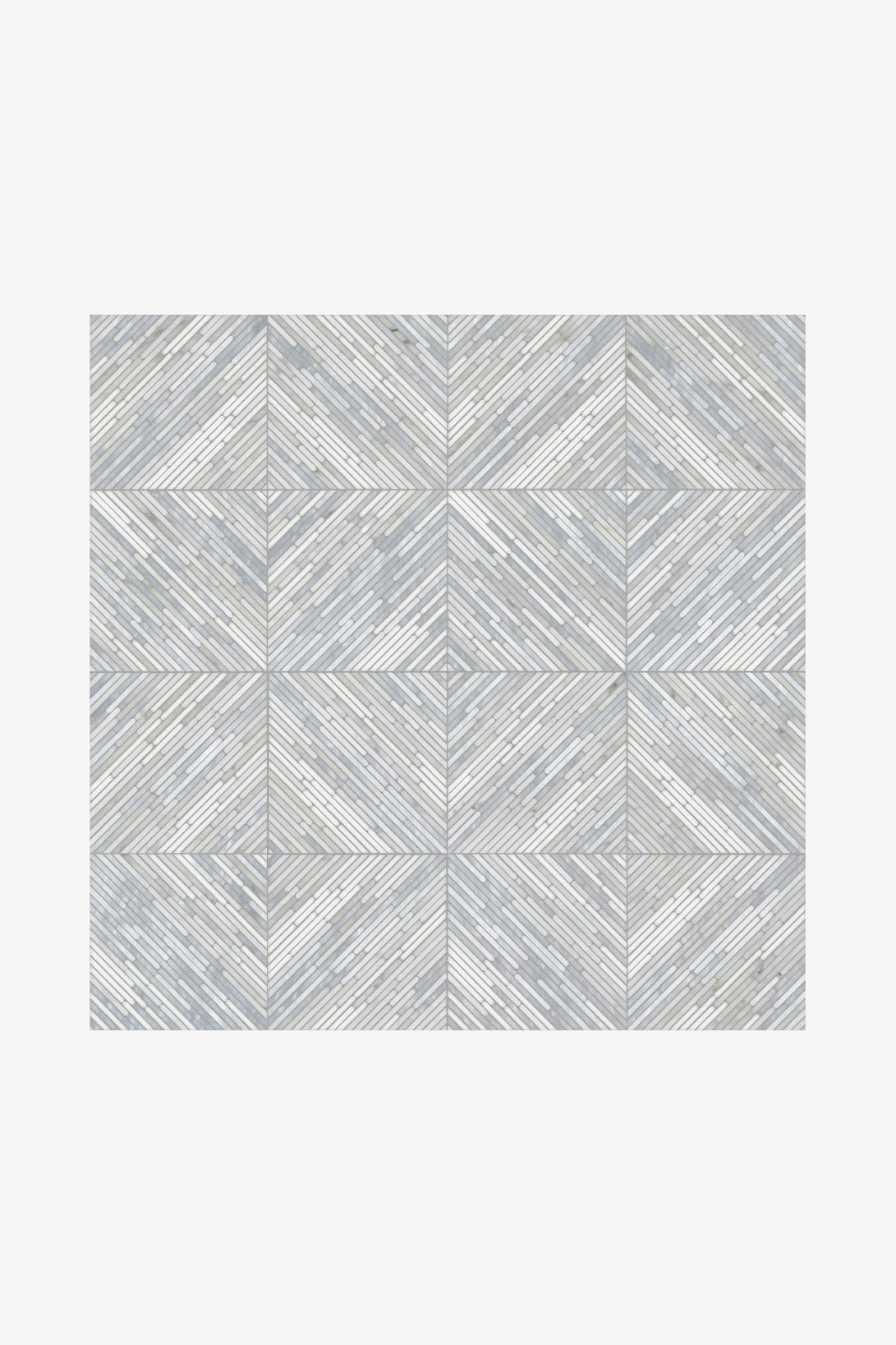 Parramore .5 Tatami Blocks Diagonal Mosaic