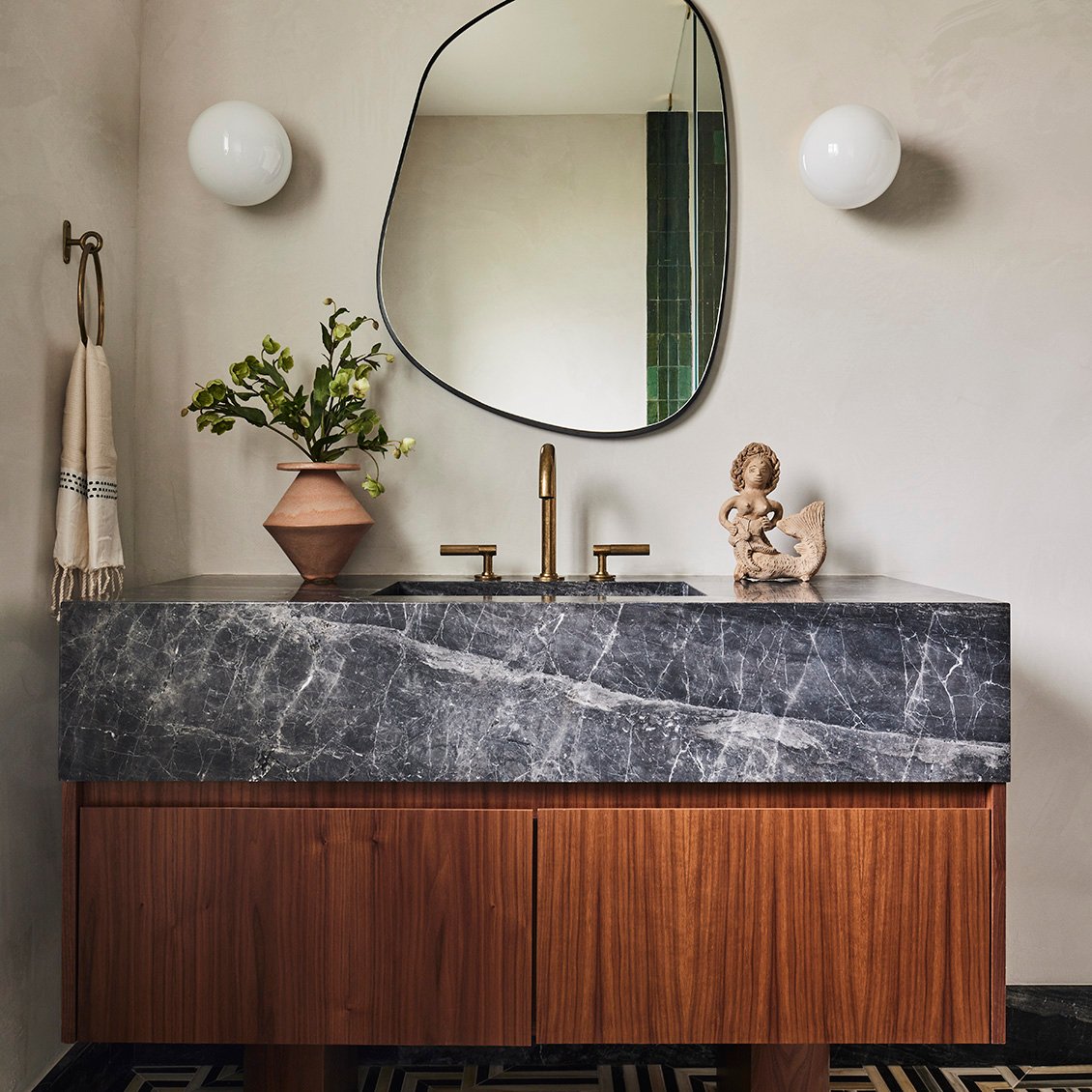 Discover Bond Tandem Series Gooseneck Lavatory Faucet with