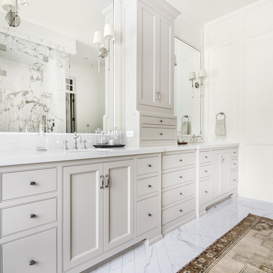 Discover Julia High Profile Three Hole Deck Mounted Lavatory