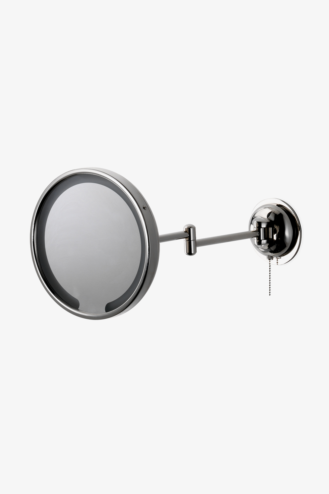 Essentials Freestanding Adjustable Tall 7 1/4" dia. Magnifying Mirror