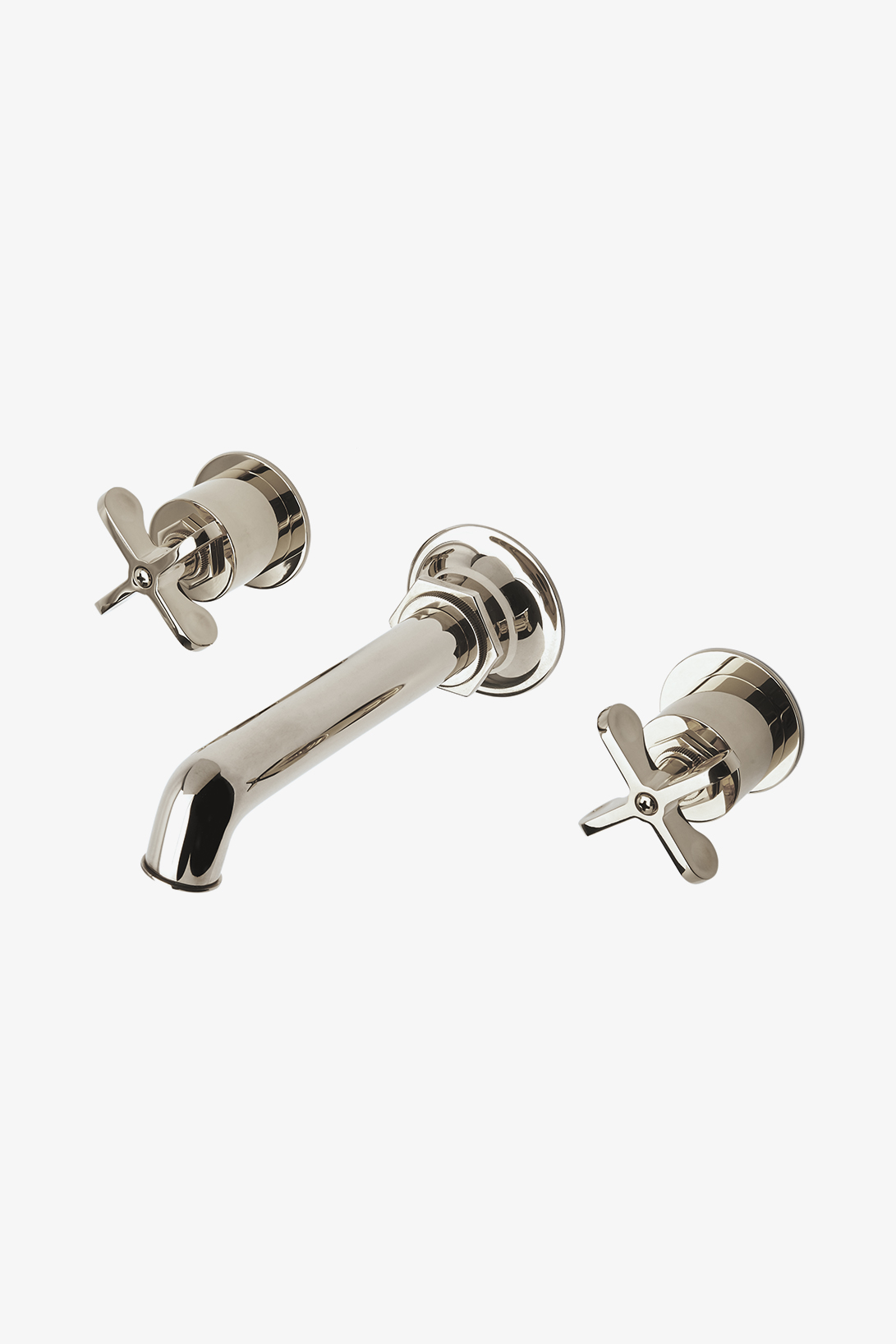 Henry Wall Mounted Lavatory Faucet with Two Tone Lever Handles Waterworks