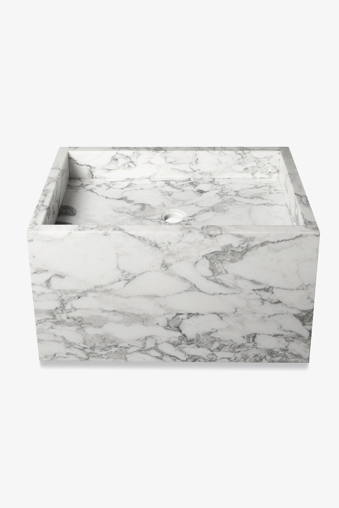 Andro Wall Mounted Marble Lavatory Sink