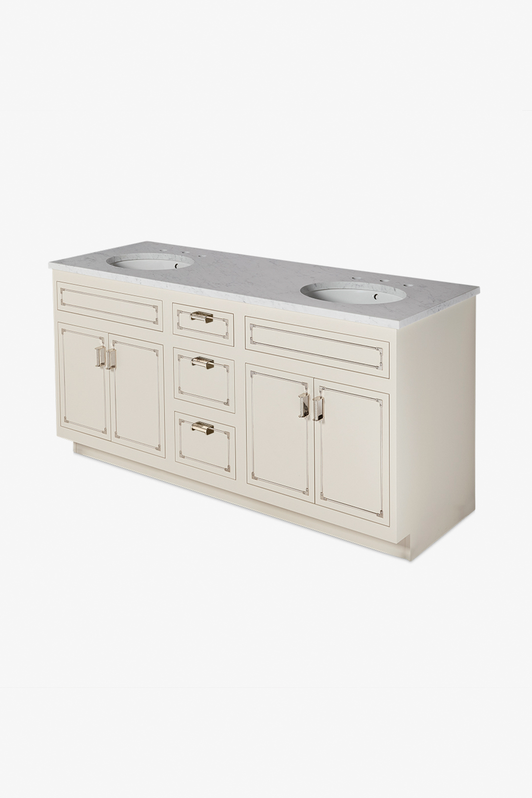 Pullman Double Vanity with Hardware