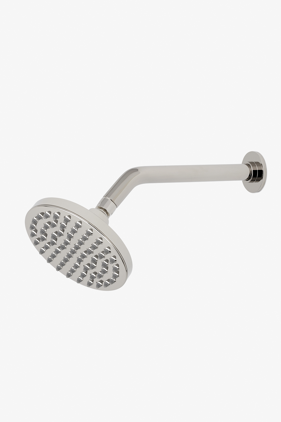Flyte 6" Showerhead with 8" Wall Mounted 45 Degree Shower Arm Waterworks
