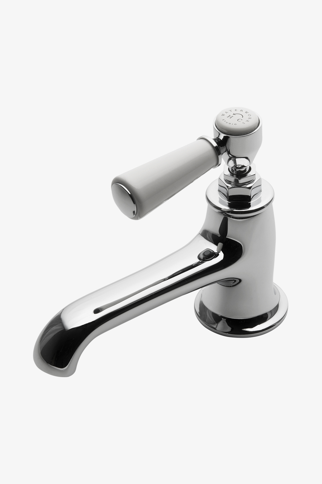 Discover Highgate Low Profile Three Hole Deck Mounted Lavatory Faucet With  Metal Cross Handles Online | Waterworks