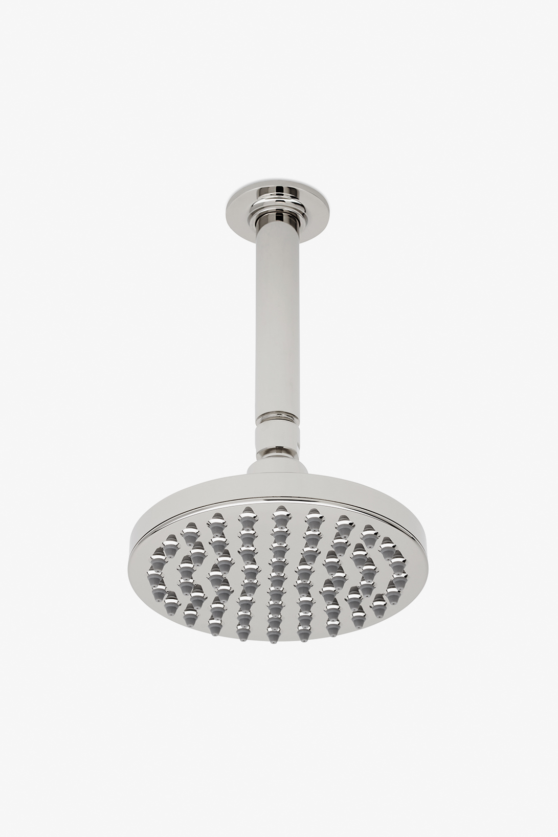 Bond 6" Showerhead with 10" Wall Mounted 45 Degree Shower Arm Waterworks