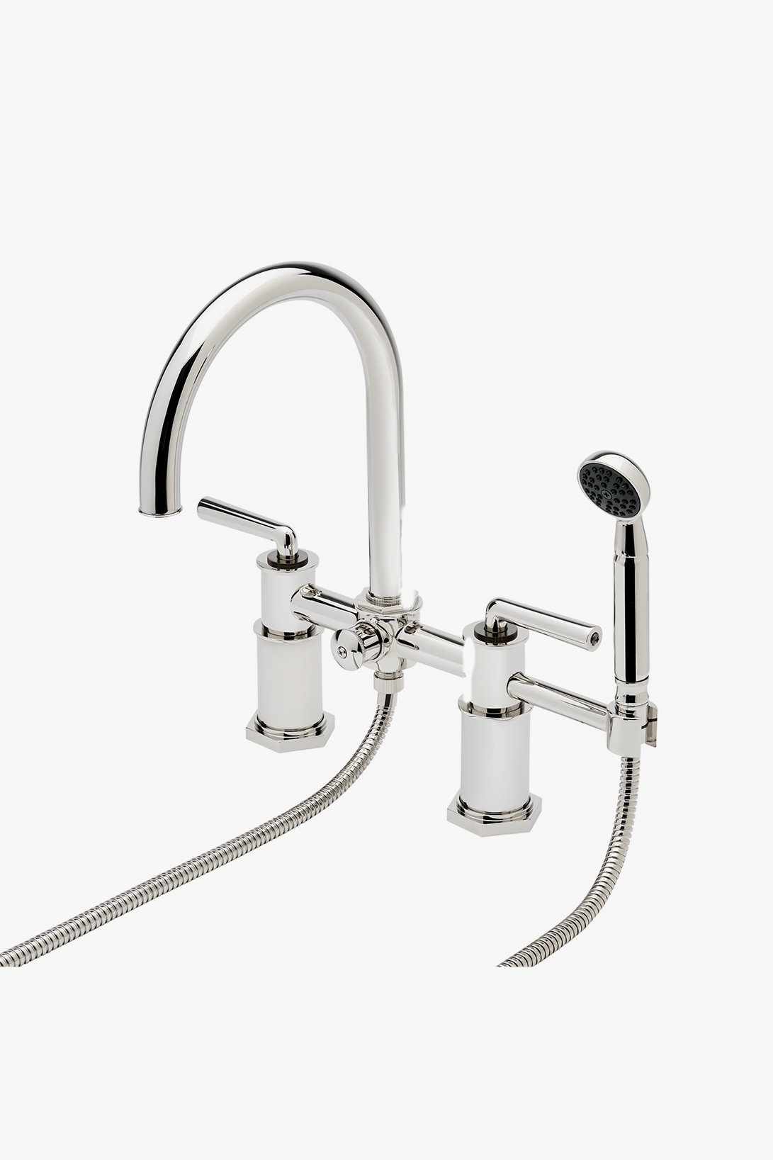 Henry Deck Mounted Tub Filler Cross