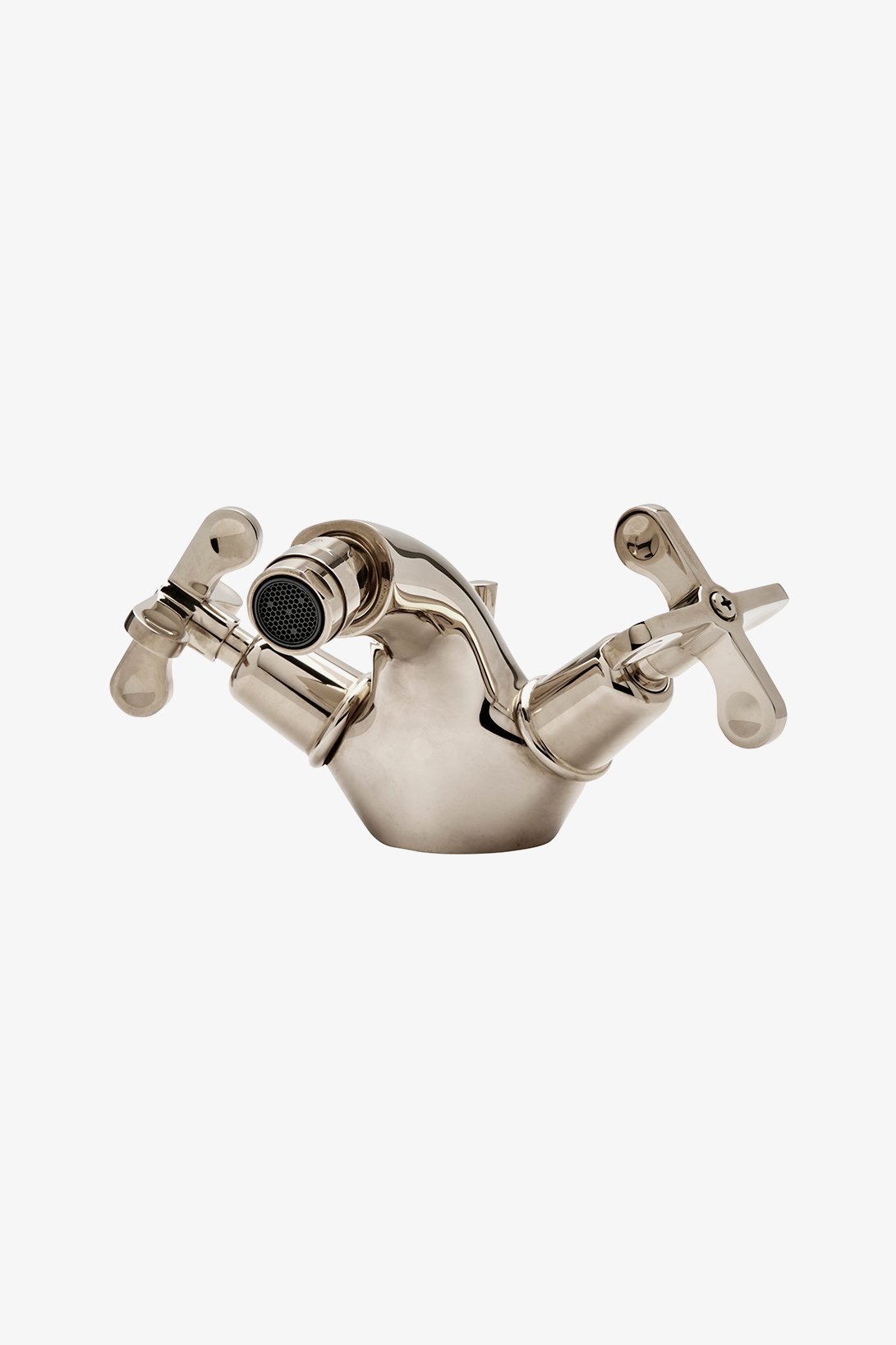 りーやんです。 Henry Wall Mounted Lavatory Faucet with Two-Tone Lever Handles
