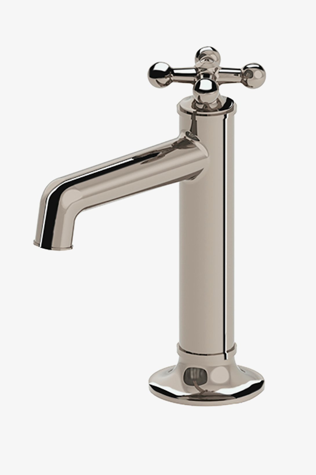 Discover Julia Three Hole High Profile Kitchen Faucet, Metal Lever