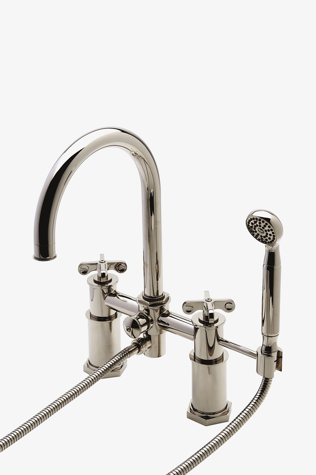 Discover Henry Exposed Floor Mounted Tub Filler With Handshower and