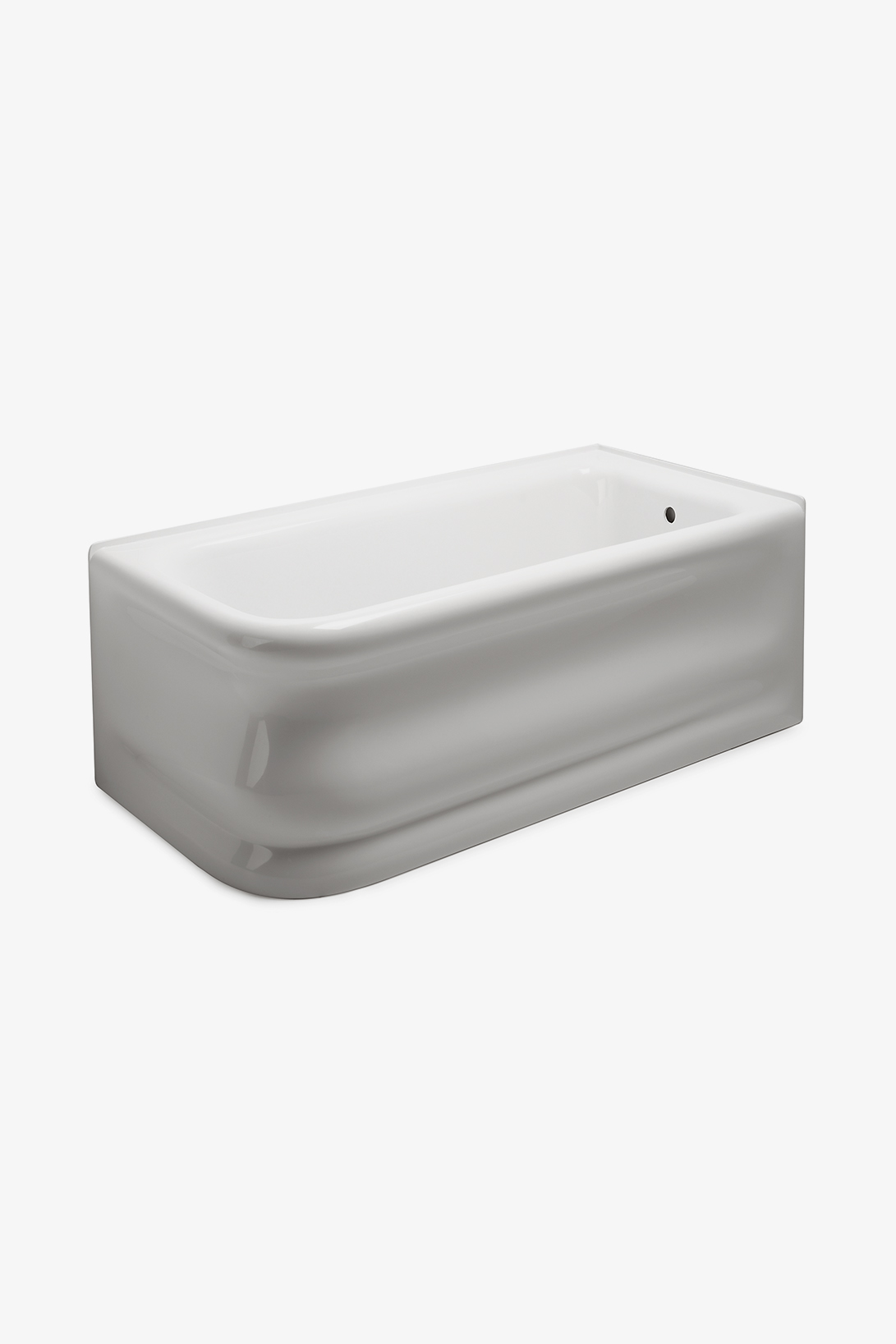 Discover Classic 66" x 34" x 21" Right Hand Air Rectangular Bathtub with End Drain Online