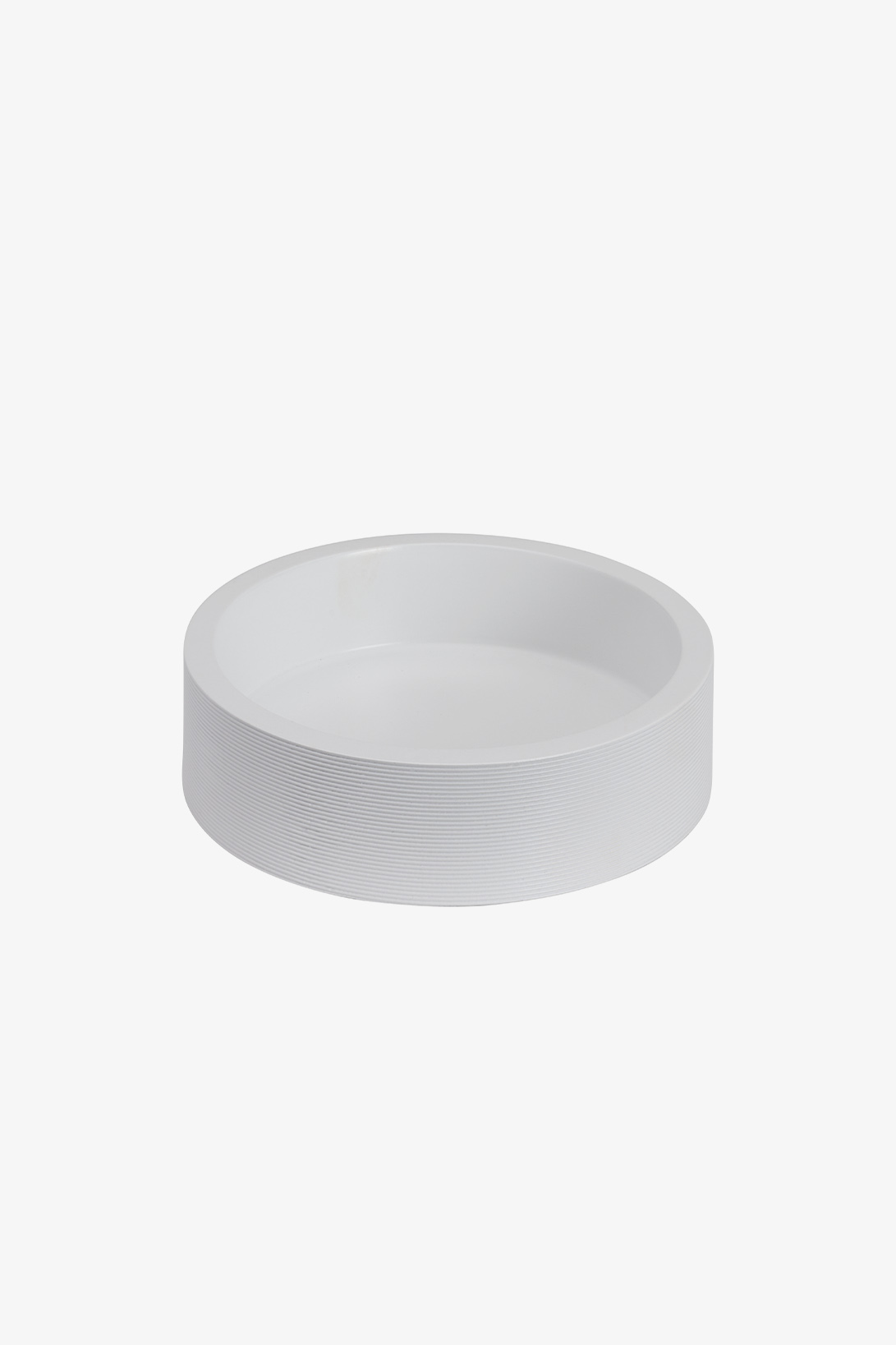 Groove Round Soap Dish