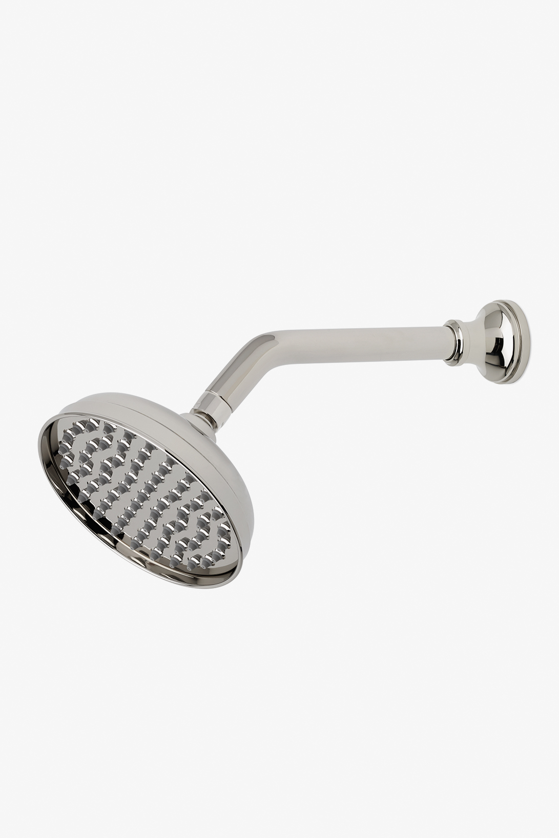 Etoile 6" Showerhead with 8" Wall Mounted 45 Degree Shower Arm Waterworks