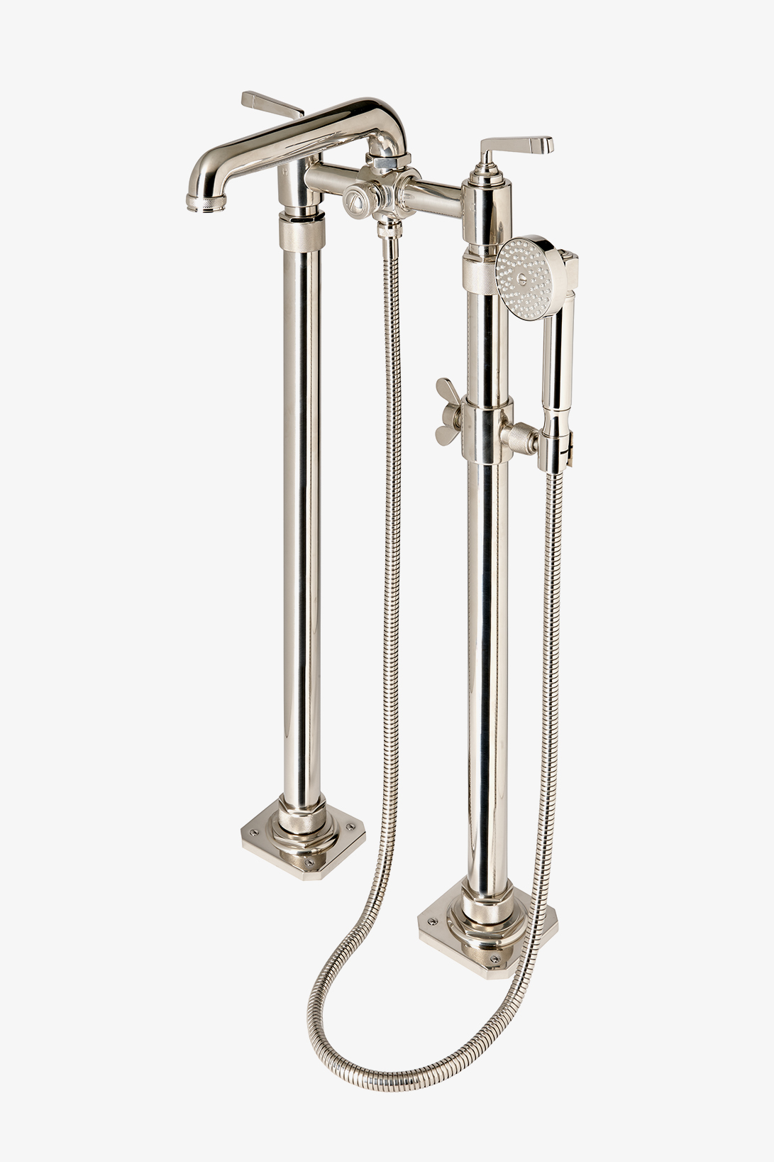 R.W. Atlas Floor Mounted Tub Filler