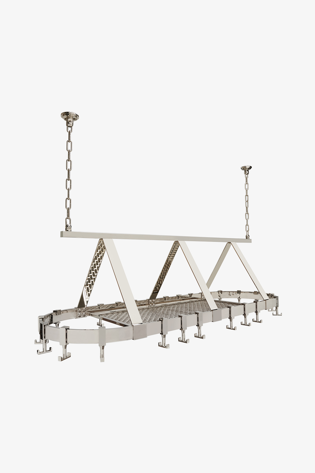 Rutherford Ceiling Mounted Pot Rack