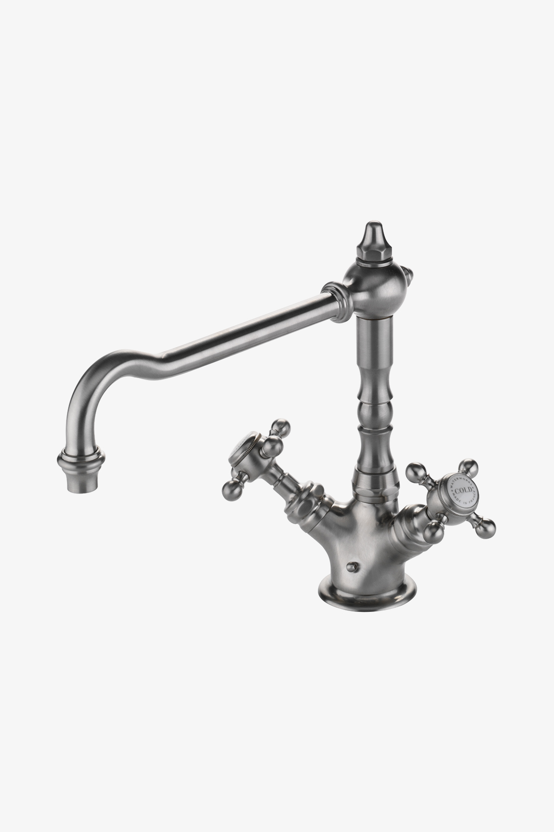 Erik  Wolterink キッチンポートレイツ ウォルテリンク Discover Julia Three Hole High Profile Kitchen Faucet, Metal
