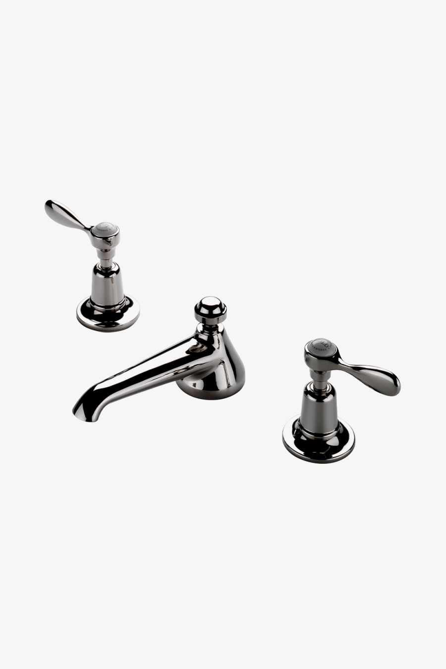 Discover R.W. Atlas Bridge Two Hole Deck Mounted Lavatory Faucet