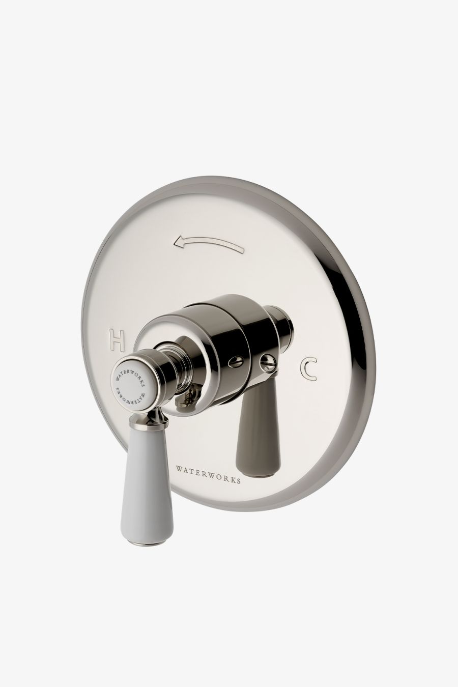 Discover Highgate Pressure Balance Control Valve Trim with White 