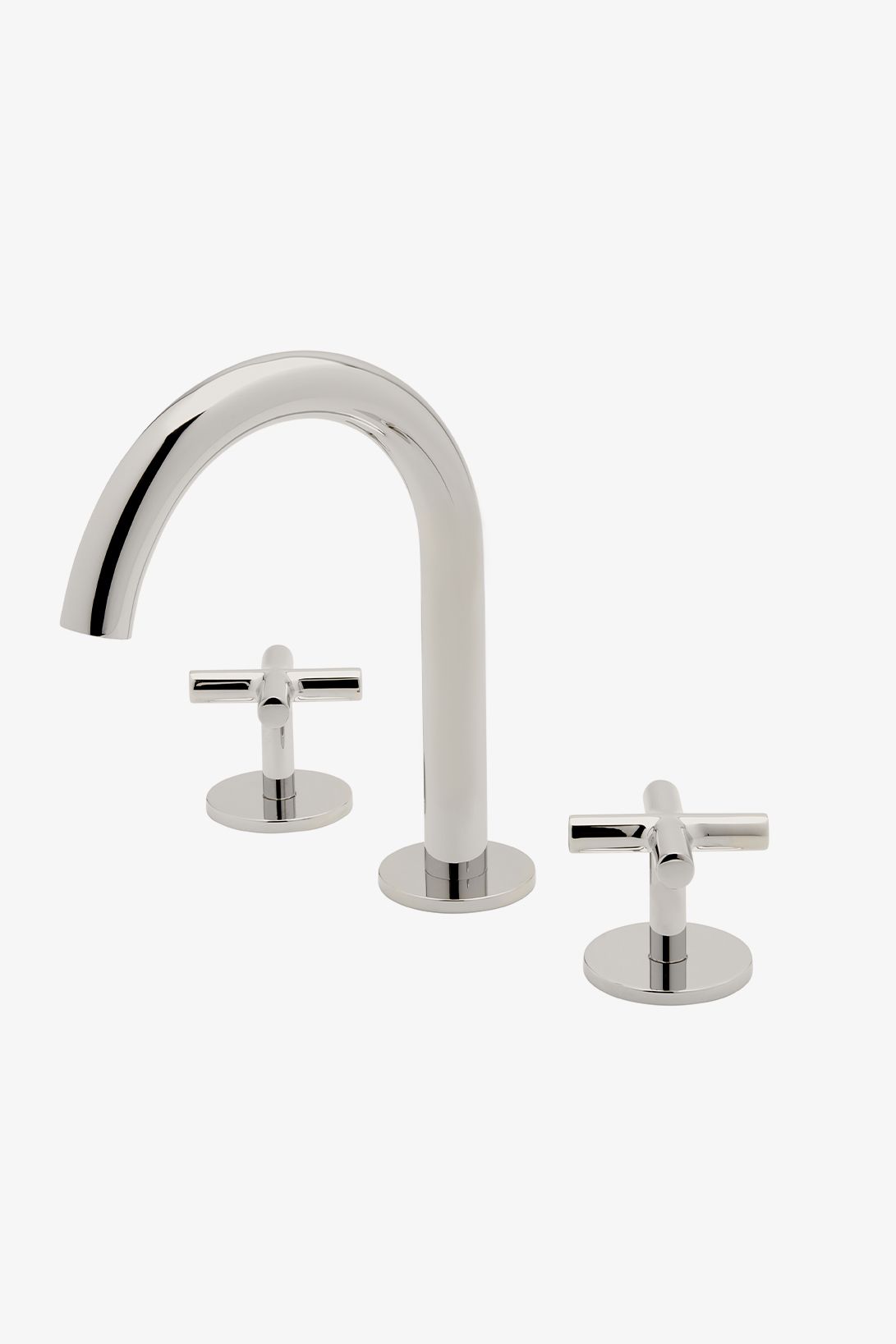 Flyte Gooseneck Lavatory Faucet with Cross Handles | Waterworks