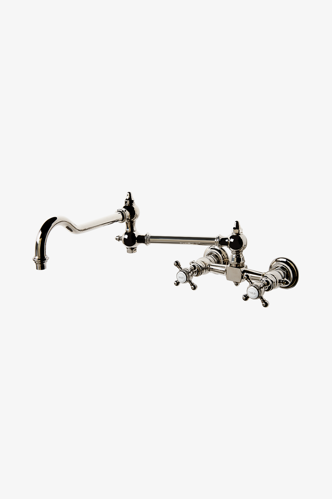 Discover Julia One Hole High Profile Kitchen Faucet, Metal Lever Handle