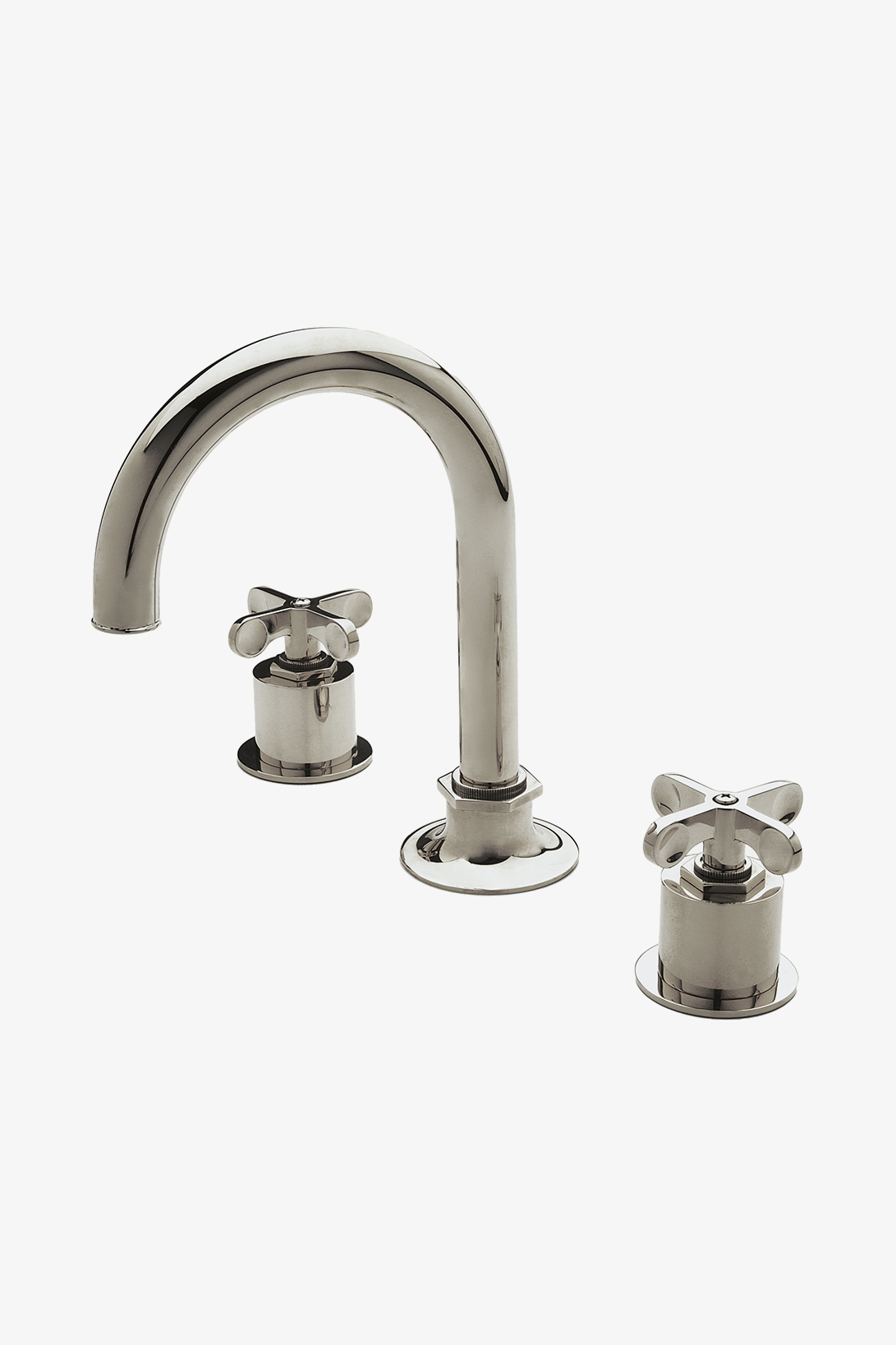 Henry Wall Mounted Lavatory Faucet with Coin Edge Lever Handles