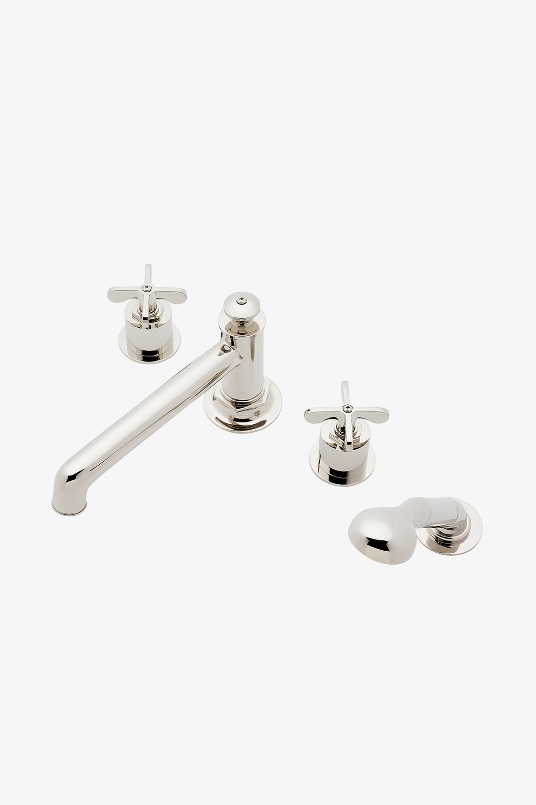 Discover Henry Low Profile Concealed Tub Filler With Handshower and Metal  Cross Handles Online | Waterworks, image size:1091x1637