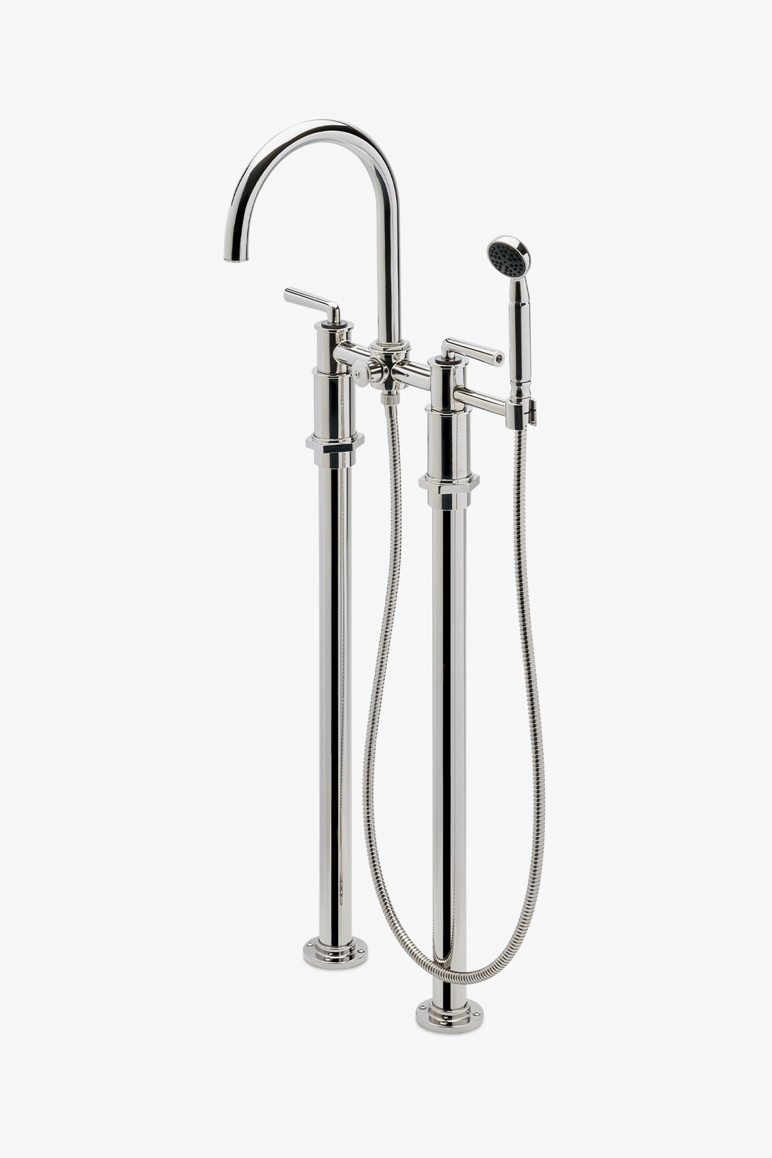 Discover Henry Exposed Floor Mounted Tub Filler With Handshower and