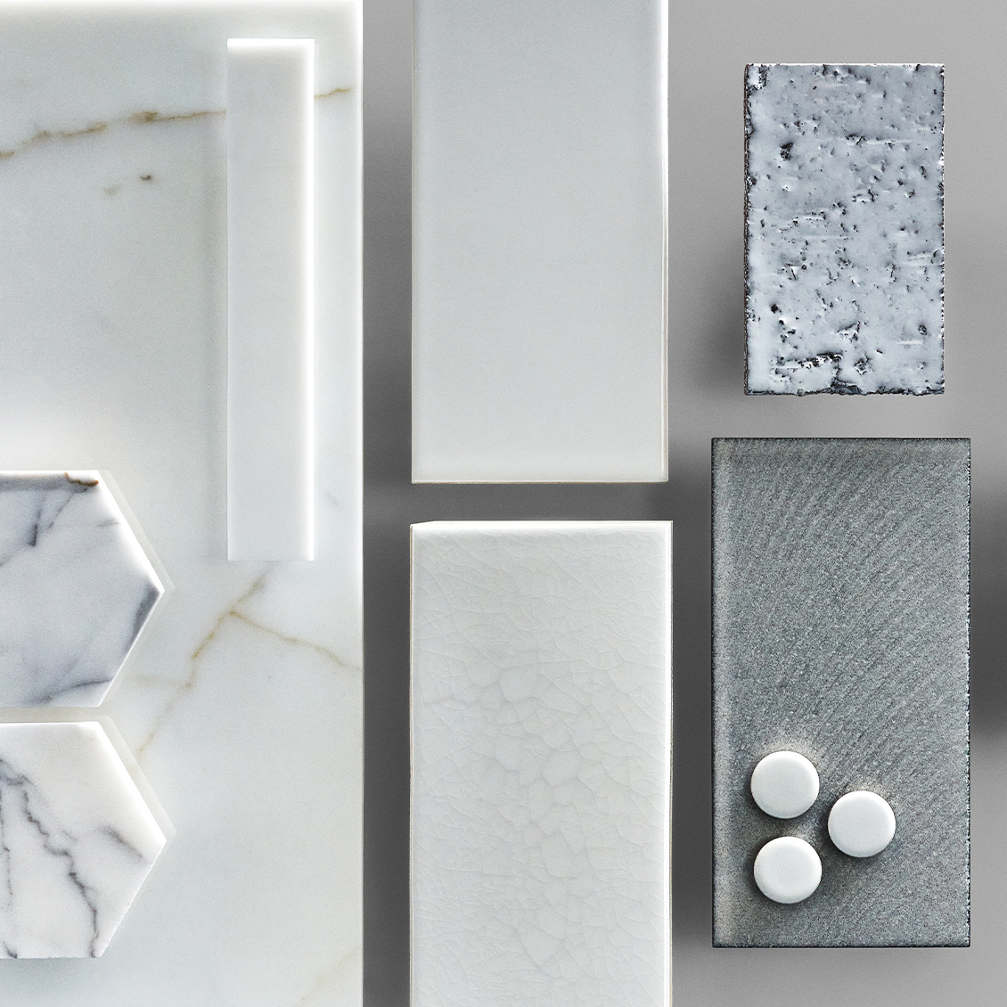 White Tile & Stone