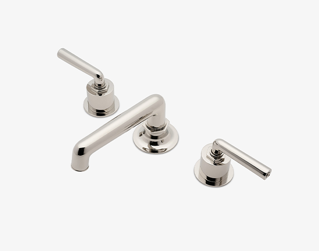 Henry Low Profile Three Hole Deck Mounted Lavatory Faucet