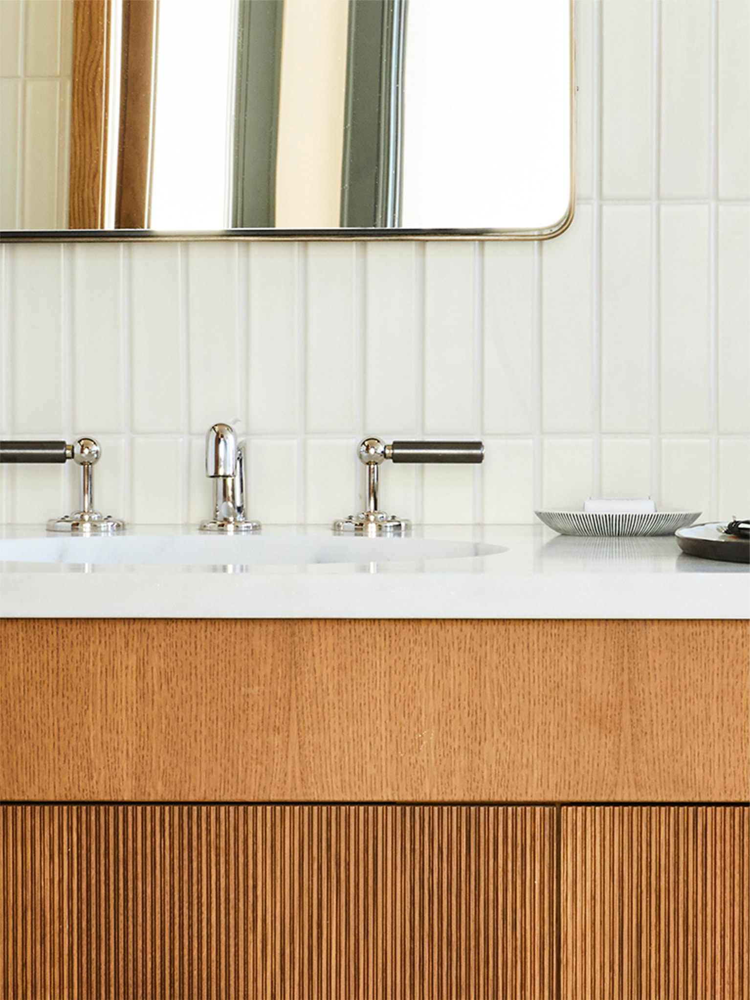 Waterworks and Shinola have partnered on an exclusive new assortment of custom bath fitting