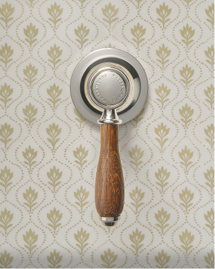 Double Robe Hook with Night Earthenware